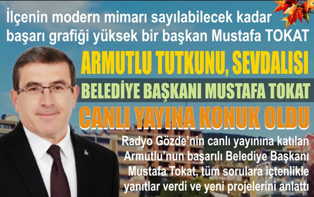 Baskan Mustafa TOKAT Canli Yayin Konugu